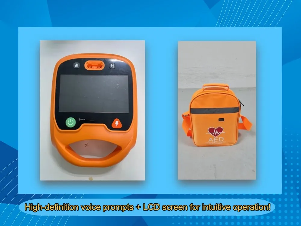 Adult Models St-A102 Aed Trainer Portable Automated Defibrillator Monitor Daily Training External Defibrillator 330X165X360mm 3KG