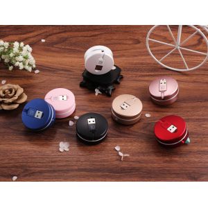 2 in 1 Fast Charging USB Data Cable for iPhoneX 6 7plus and Android rounded