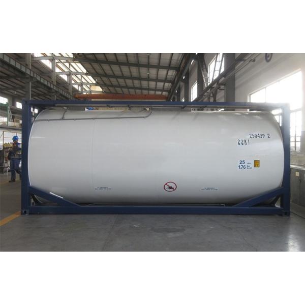 IMDG T4 Standard Steel Material 20ft ISO Fuel Tank Container 26000L Capacity for Safe Diesel and Gasoline Transport