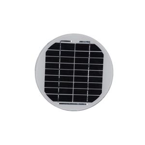 China Round Shaped Solar Energy Panels Monocrystalline Silicon Material Without Frame on sale