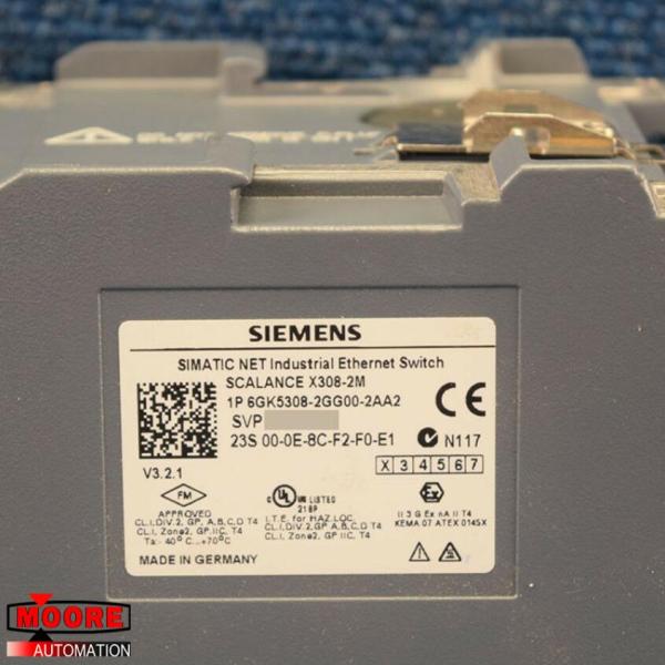 6GK5 308-2GG00-2AA2 6GK5308-2GG00-2AA2 X308-2M Siemens Module Net Industrial Ethernet Switch
