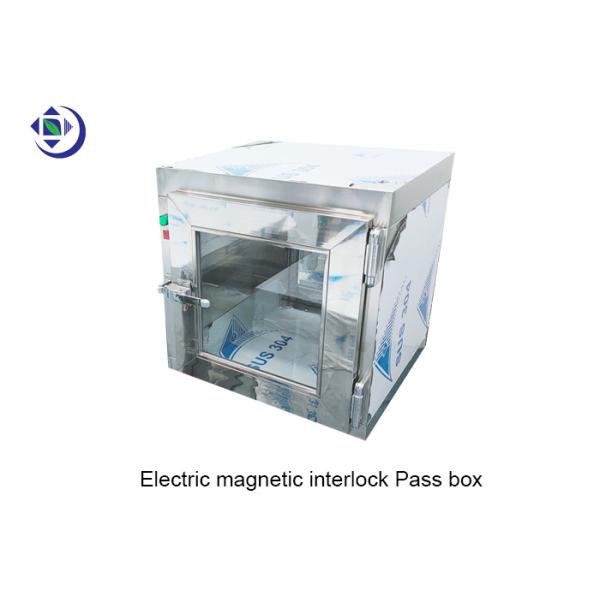 Buy Cleanroom Electric Interlock SUS304 Air Shower Pass Box at wholesale prices