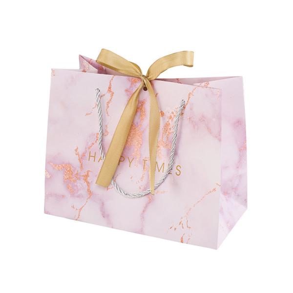 Buy ODM Luxury Paper Shopping Bags With Handles at wholesale prices