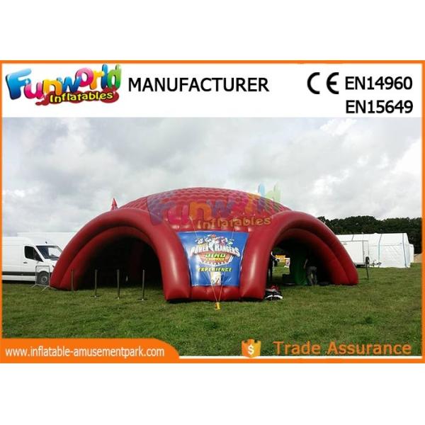 Protable Inflatable Party Tent For workshop , PVC Tarpaulin Airtight Sport Dome Tent