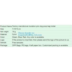 Pet Supplies Cheap Dog Poop Bags Pet Waste Bags Refill Rolls Pet Garbage Bag