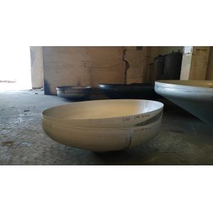 Hot Forming Hemispherical Tank Heads Made Of Carbon Steel For Welding Connection