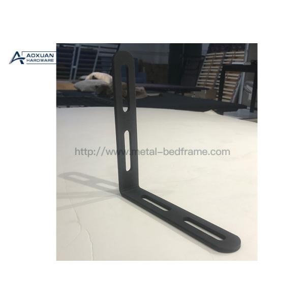 Antirust Matte Black Flat L Shaped Corner Brace
