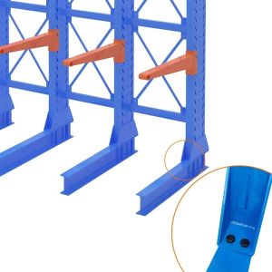 Maximize Warehouse Space with Cantilevered Profile Rack and Flexiable Access