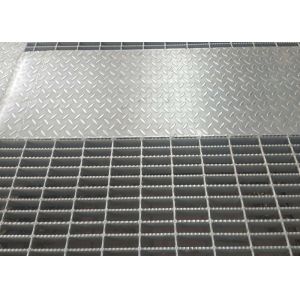 Galvanised Steel Grating For Walking Platform ISO9001 Certification