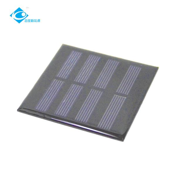 Buy ZW-7676-2V High Quality Poly Epoxy Sealed Solar Panel 2V Renew Solar Battery Charger 0.4W at wholesale prices