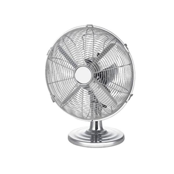 12" Oscillating Retro Metal Desk Fan 35 Watt 220V 50Hz For Bedroom / Meeting Room