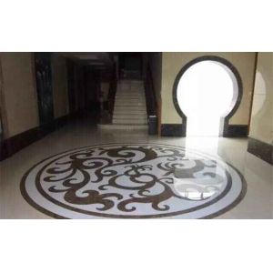 Beautiful Waterjet Tile,Marble Stone Polished of the Waterjet Patterns Flooring