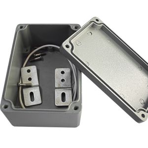 Grey Painting Plastic Junction Box Customs Design Holes Opening Service
