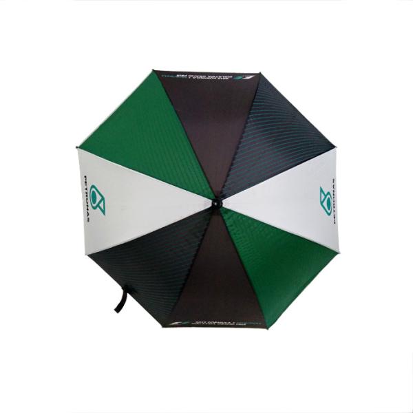 27Inches x8k Black Matt Fiberglass Frame Golf Umbrella Advertising Umbrella