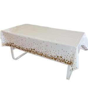 Oilproof Custom Printed 137x183CM Festival Tablecloth Eco Friendly