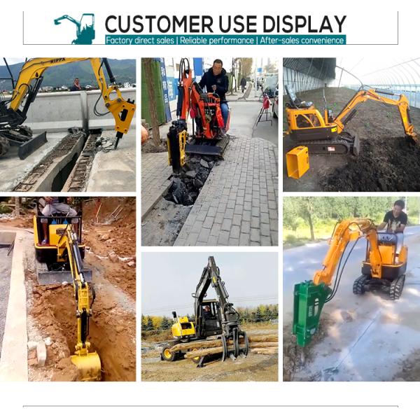 Mini Excavator New Diesel Engine Excavator Mini Excavator Backhoe Loader