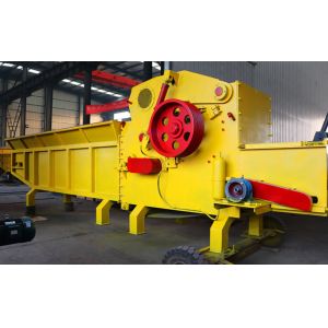 Wood combination crusher/chipper machine, Diesel chipper machine with capacity
