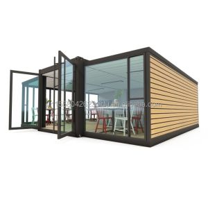 Aluminum Alloy Windows Modern 40ft 20ft Steel Container Modules for Rapid