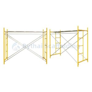 Scaffolding Supplier Q195 Canada Lock Easy Assemble Durability America Frame