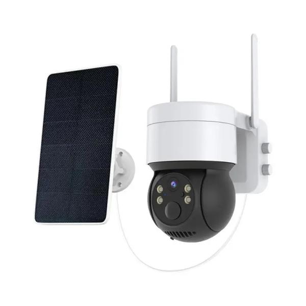 Solar CCTV Camera WiFi With Two-Way Voice 360 Rotation HD 1080P PTZ Camera For