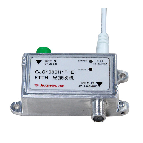 Buy GJS1000H1F-E Mini Optical Receiver , Indoor FTTH Optical Receiver Easy Install at wholesale prices