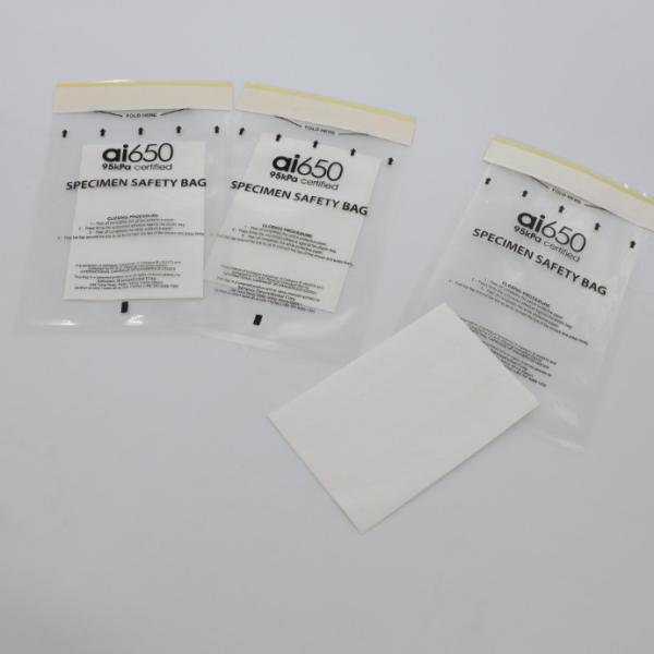 Buy Customized Biochemical Specimen Bag Medical LDPE Sealed Packaging at wholesale prices