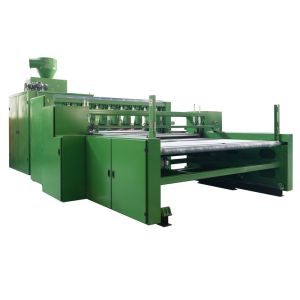 Changshu wool fabric roll cutting machine wool fabric rolling slitting machine