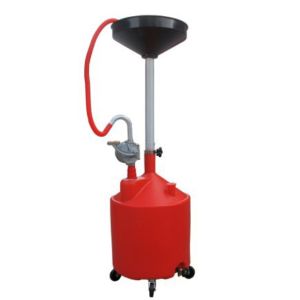 China Adjustable Aluminum Pump 18 Gallon Upright Portable Oil Drain on sale