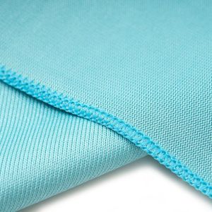 Customized Microfiber Window Cleaning Cloths Comfortable Long Lasting