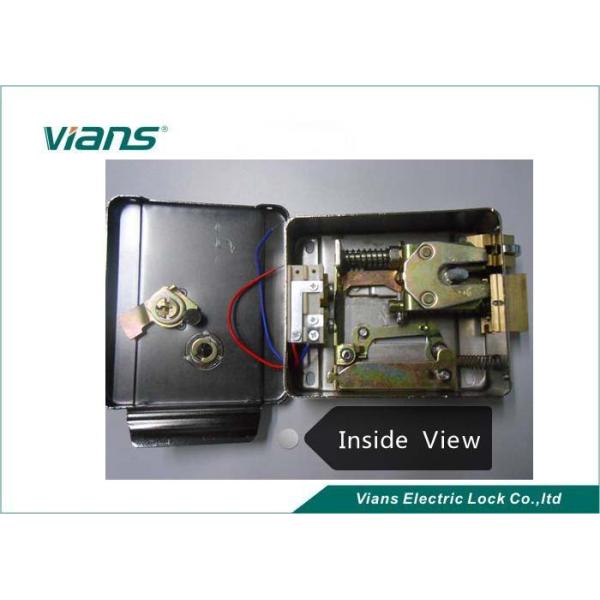 VI - 600A Electric High Security Rim Lock with Rolling Latch , Opening Left or Opening Right