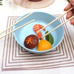 Polished Smooth Insect-resistant Round Bamboo Chopsticks Disposable Eco-friendly