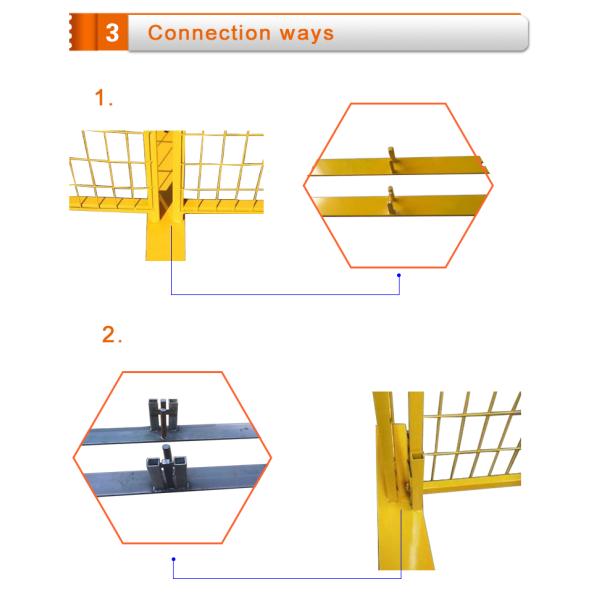 2"/50mm tubing x 2.00mm frame H6’/1830mm*9’W/2740mm canada construction temp fence panels 4"x12"/100m*300mm*3mm dia