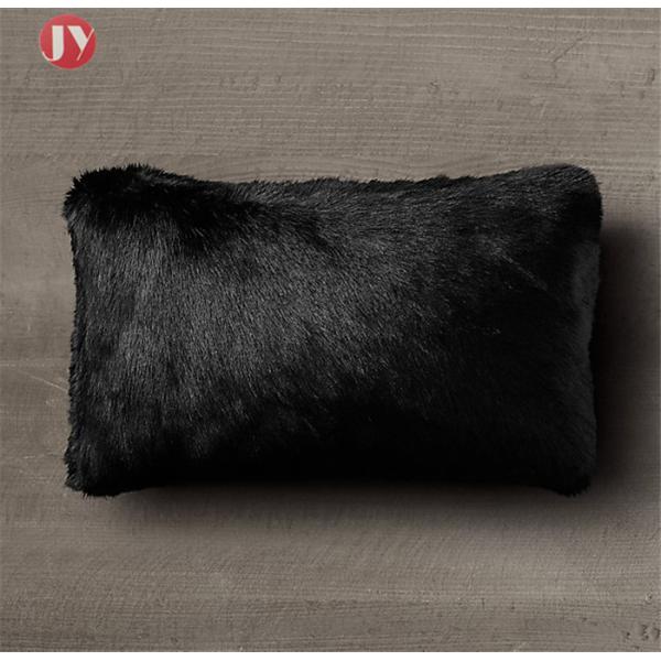 Fluffy acrylic Fur Throw Pillow , Faux Fur Decorative Pillows Cushion Cover