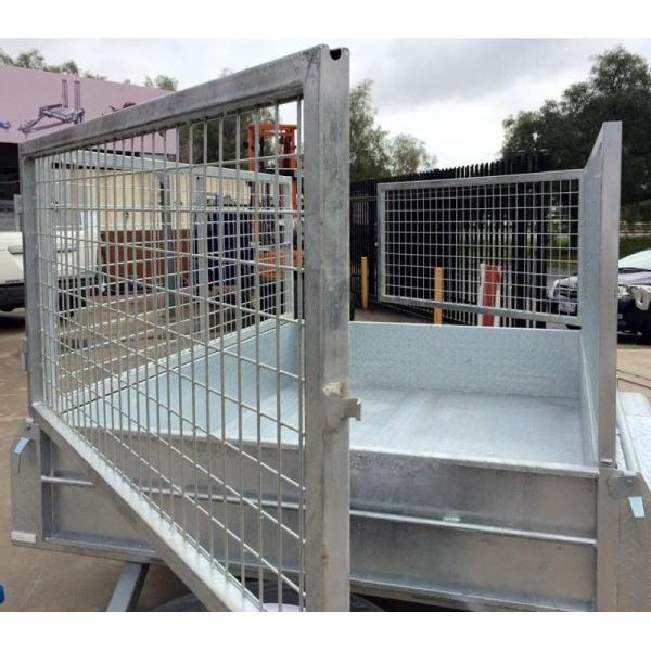 Buy 7x5 Heavy Duty Hot Dipped Galvanized Cage Trailer at wholesale prices