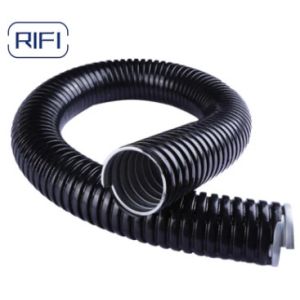 Quality 3/8&quot;-4&quot;Electrical Fitting Black Pvc-coated Metal Flexible Conduit for sale