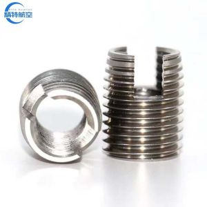 Customized Stainless Steel 302 307 Self Tapping Threaded Insert for Aluminium