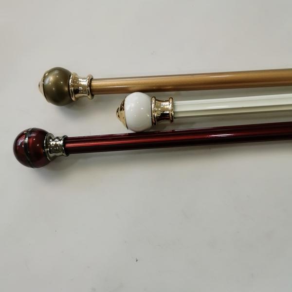 Buy Side Mount 6.7 Metre 26mm Galvanized Pipe Curtain Rod at wholesale prices