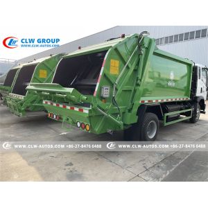 LHD / RHD Howo 4x2 7000 Liters Garbage Removal Truck