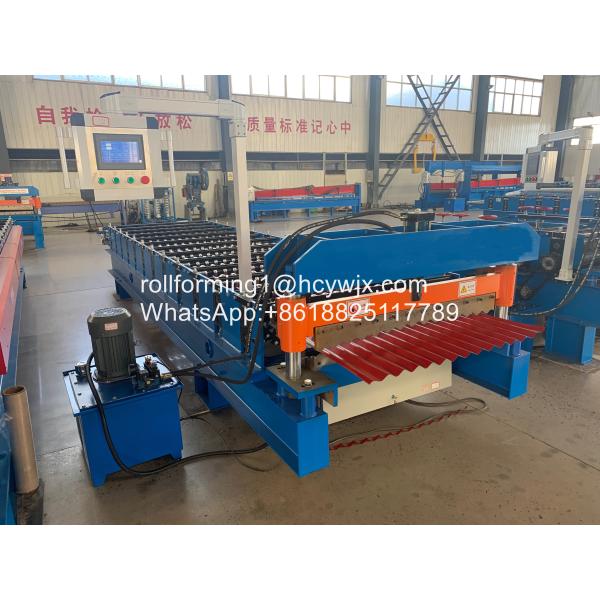 Buy 500mm Corrugated Sheet Roll Forming Machine at wholesale prices