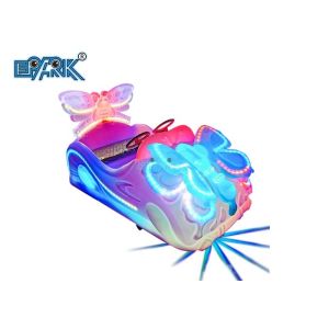 Luminous Butterfly Kids Bumper Car Powered By 24v Battery
