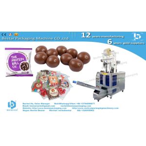 Chocolate ball 5pcs sachet automatic counting packaging machine