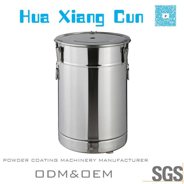 Large Capacity Stainless Steel Powder Coating Bucket Hopper for Coating Production Line