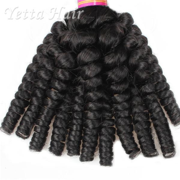 No Shedding No Tangle Brazilian 6A Virgin Hair Extensions Africa Curl Weave