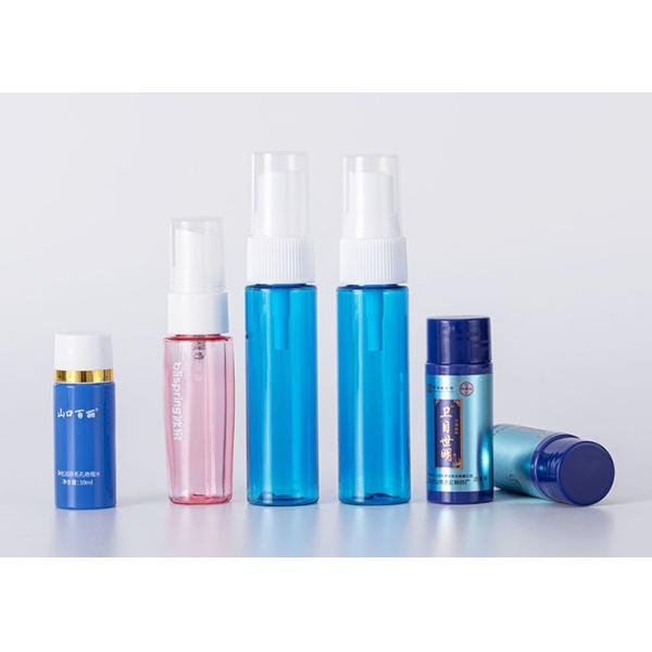 Buy 75ml 100ml Frosted Plastic Cosmetic Bottles With Dropper Cap at wholesale prices