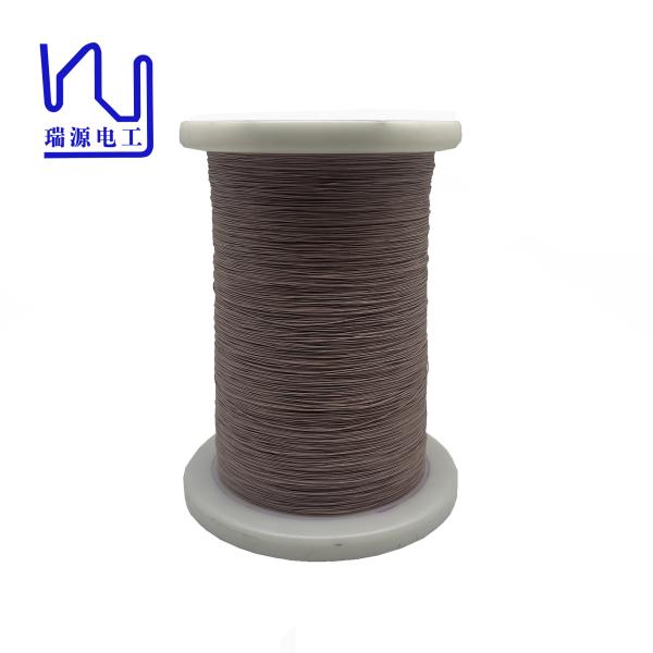 Buy 155 Thermal Grade Copper Litz Wire Breakdown Voltage 1300V Silk Covered Nylon / Polyester Jacket at wholesale prices