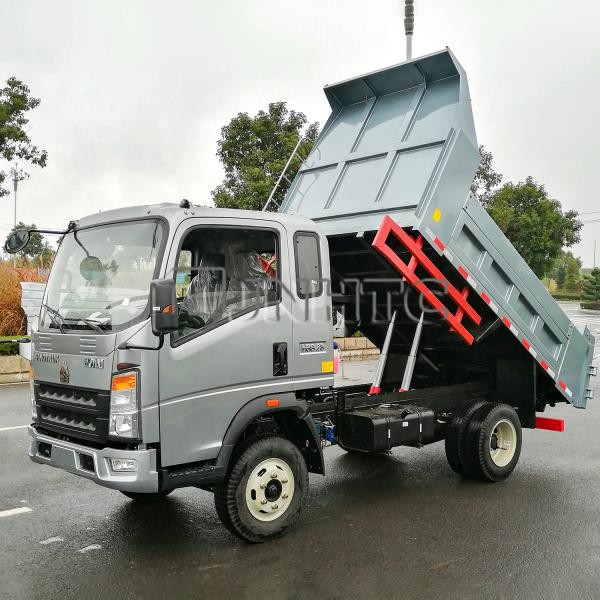 1/6 SINOTRUK HOWO Light Dump Tipper Truck Right Hand Drive 5 Tons 10 Ton