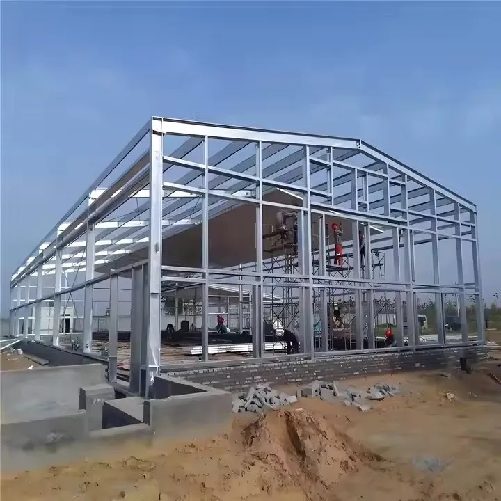 Steel Poultry Farm House Design Prefabricated Steel Structure Chicken Farm