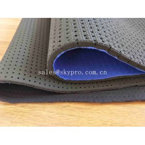 Fade Resistant Colorful Breathable Thick Neoprene Fabric With Double-Sided