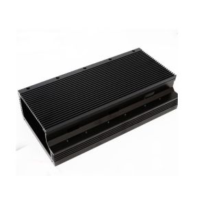 Enclosure Aluminum Extrusions For Electronics , Black Alu Profiles OEM