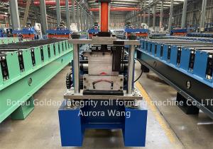 China High quality and good price China factory roof tile profile ridge capping roll forming machine on sale
